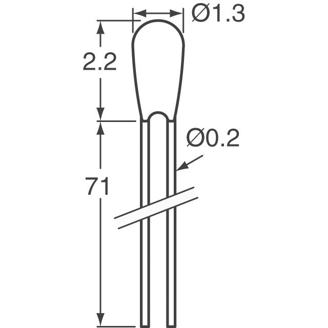 B57550G0503F000 EPCOS - TDK Electronics  Sensori di temperatura - Termistori NTC